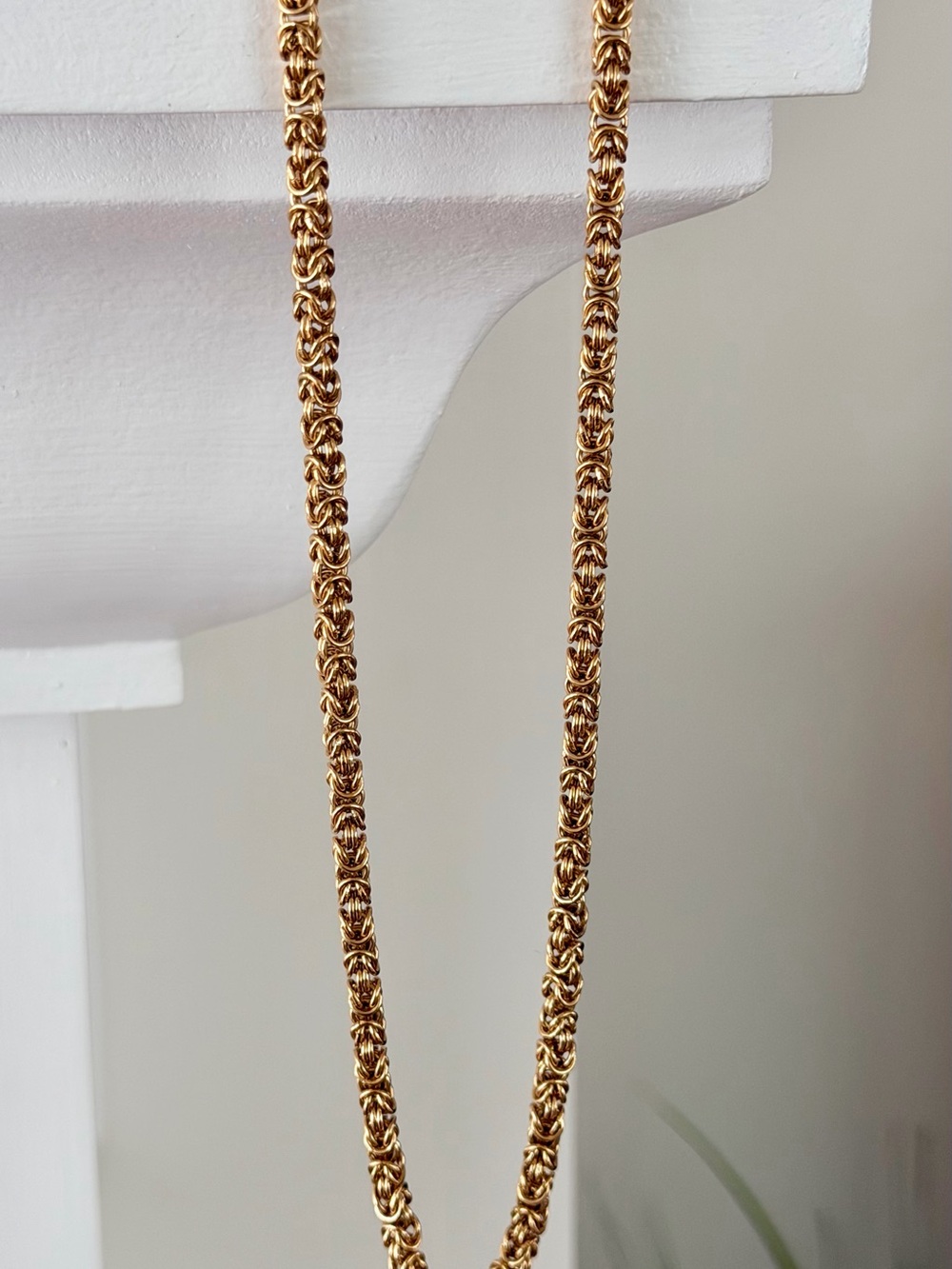 Givenchy Polished Gold Byzantine-Link Necklace